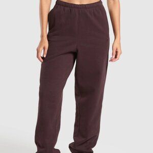 GYMSHARK - FLEECE JOGGERS - Heritage Brown - L